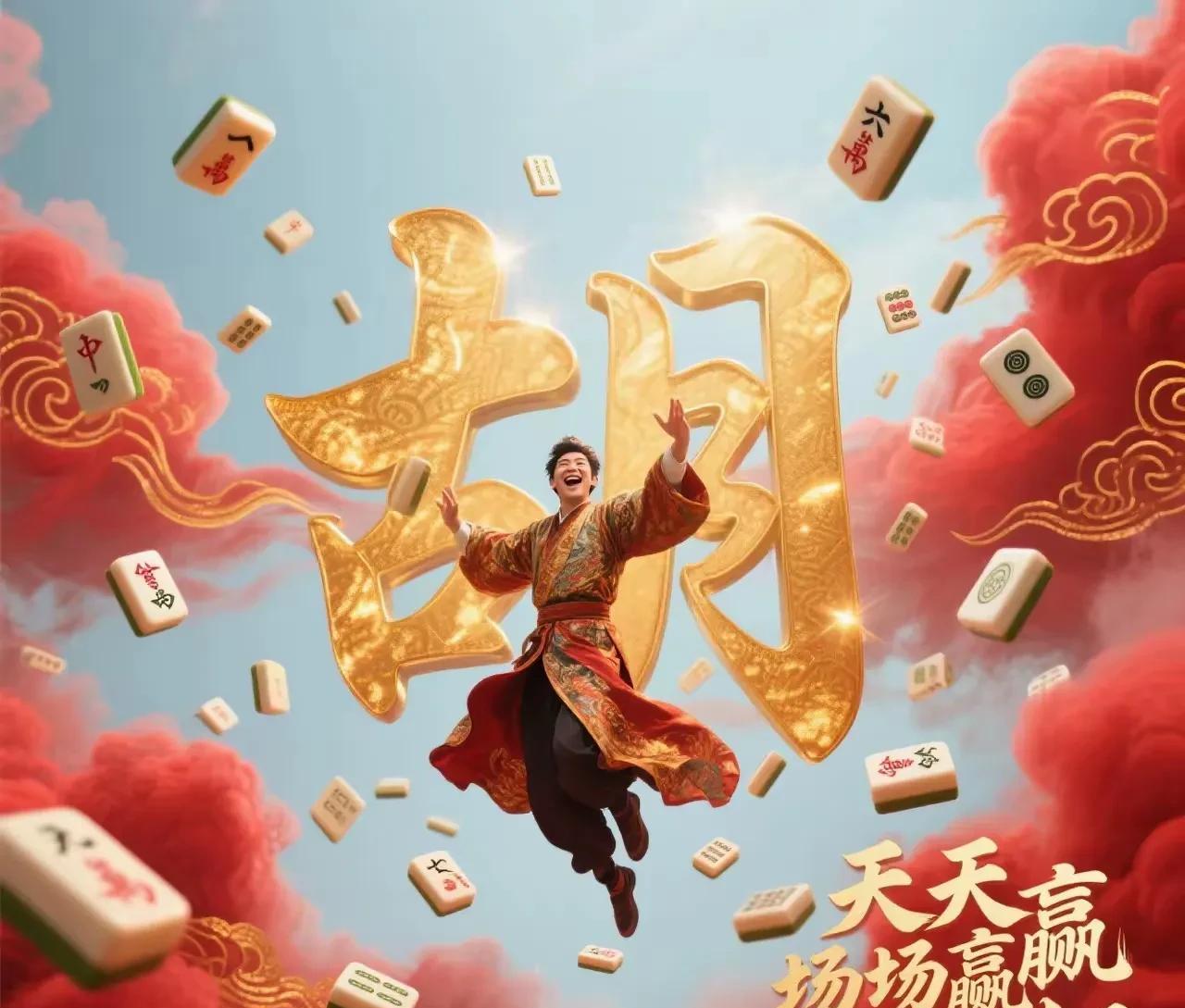 - 天天赢场场赢：手气持续狂飙，把把都是顺风局～
- 手气如虹：抓牌即胡，麻将桌
