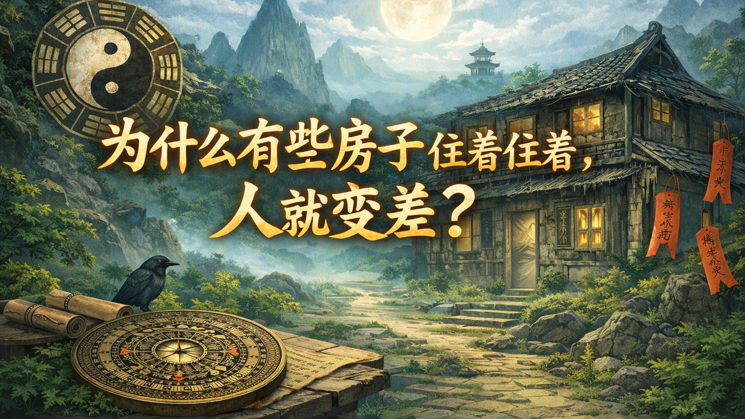 为什么有些房子住着住着，人就变差？（衰宅的五大征兆）