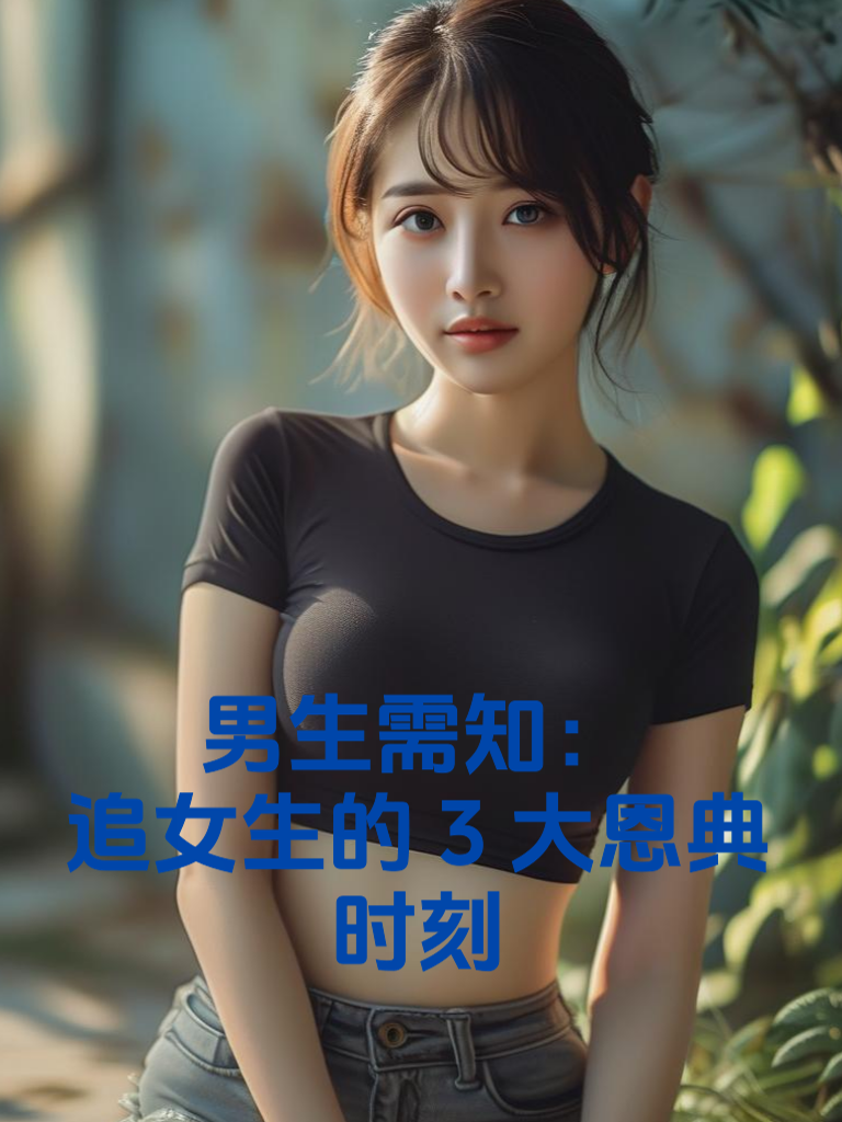 男生需知：追女生的3大恩典时刻