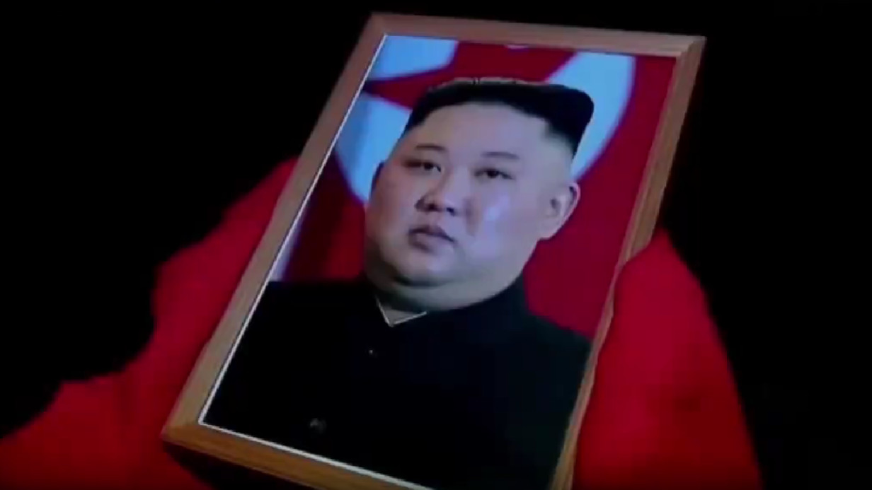 朝鲜的士兵在战场上，最大的动力是一张将军的照片