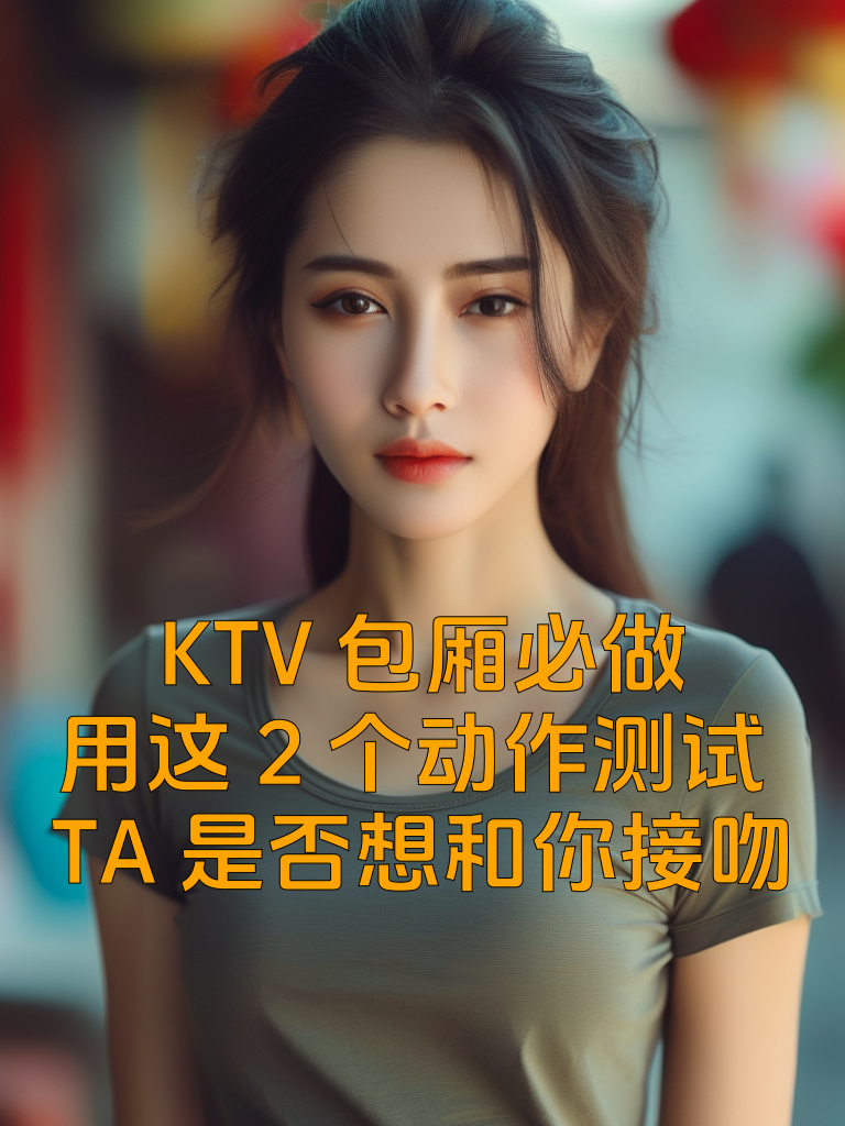 KTV包厢必做！用这2个动作测试TA是否想和你接吻