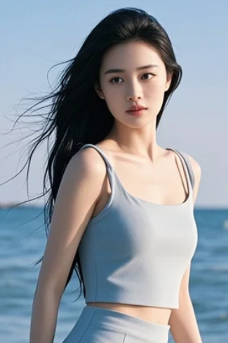 小姐姐不笑时是冷色调散文，一笑就成了心动小说！