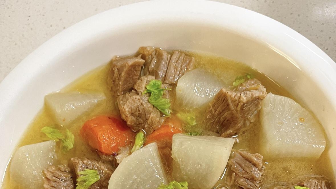 冷天续命锅：牛肉萝卜炖到心软