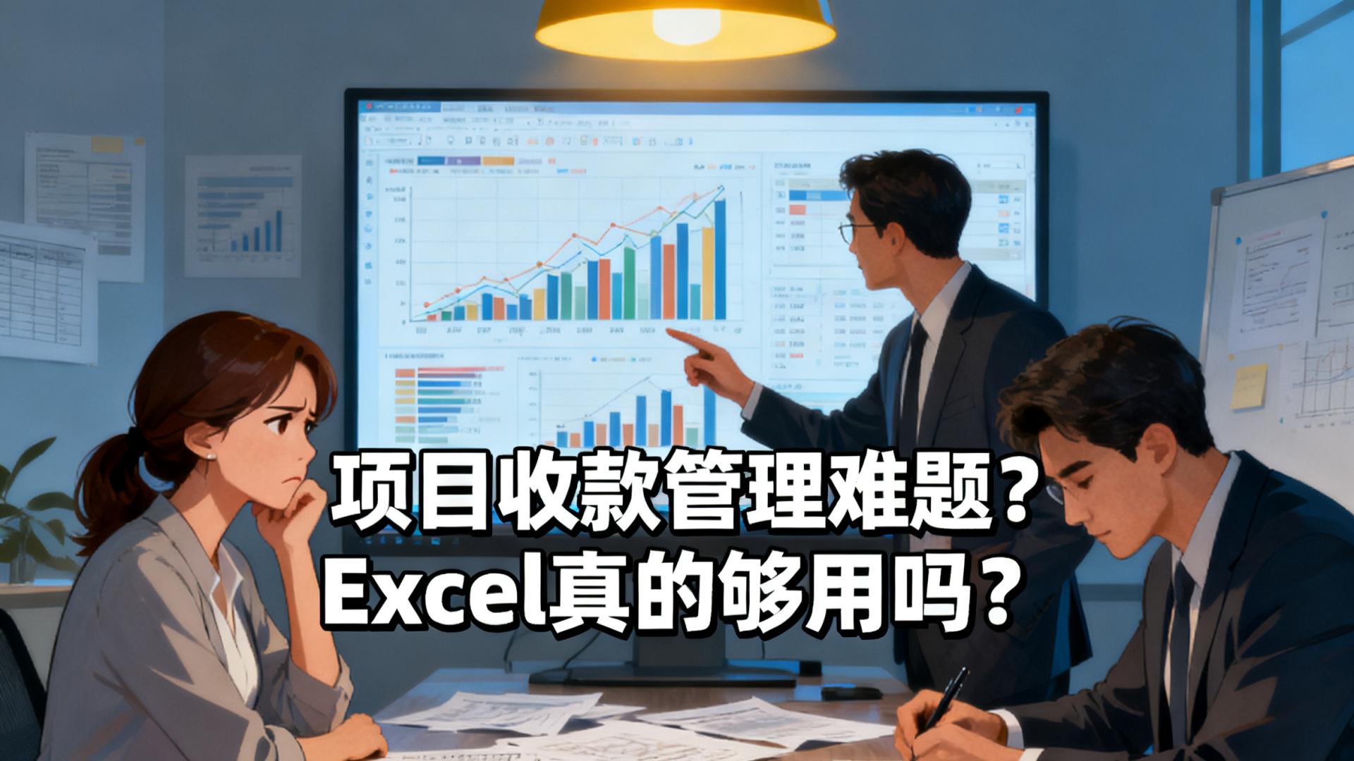 中小企业如何用有限预算解决项目收款管理难题？Excel真的够用吗？