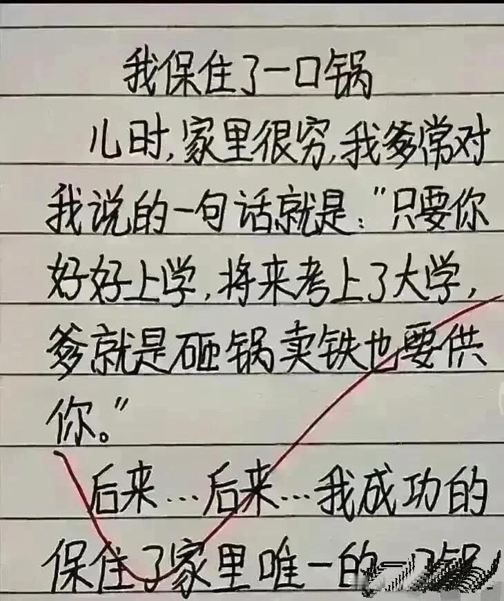 后来成功了，我保住了一口锅！