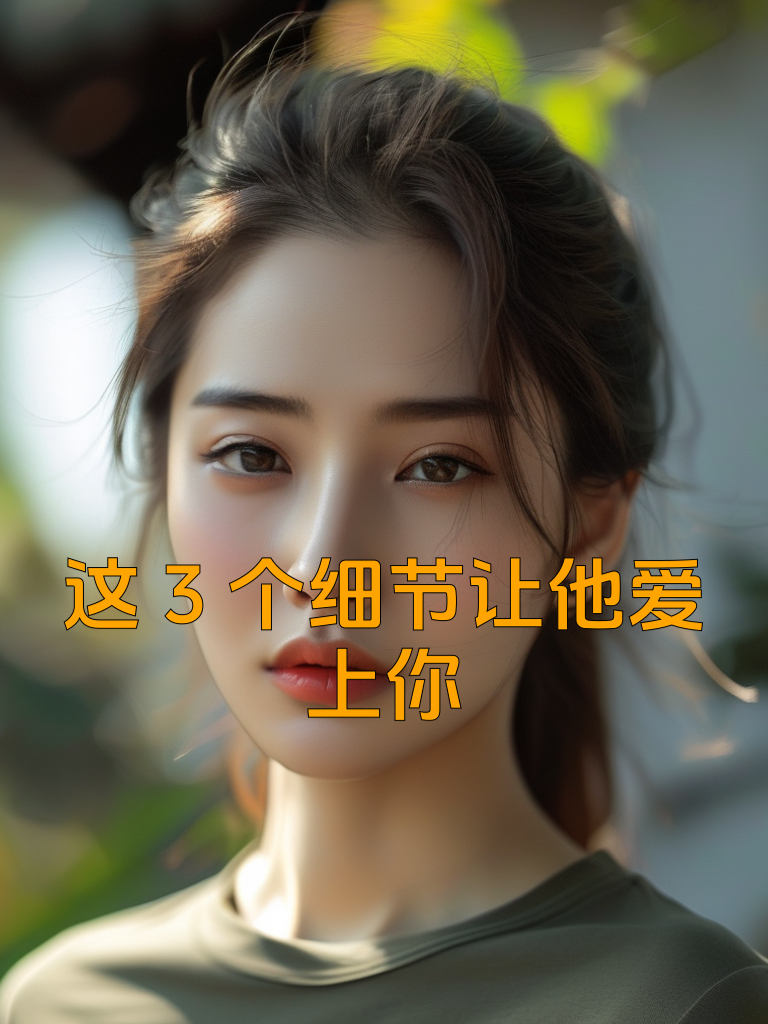这3个细节让他爱上你
