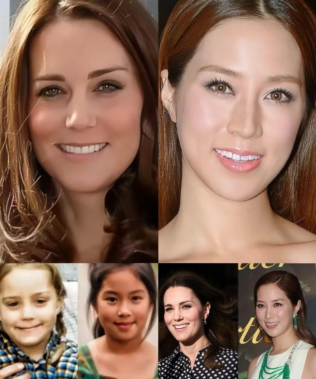 凯特王妃与徐子淇样貌相似





豪门媳妇长得都一样？对对对，说的就是凯特王妃