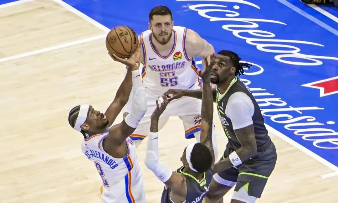 难道NBA需要这样的门面吗？今天雷霆以114比88大胜森林狼，取得西部决赛G1的