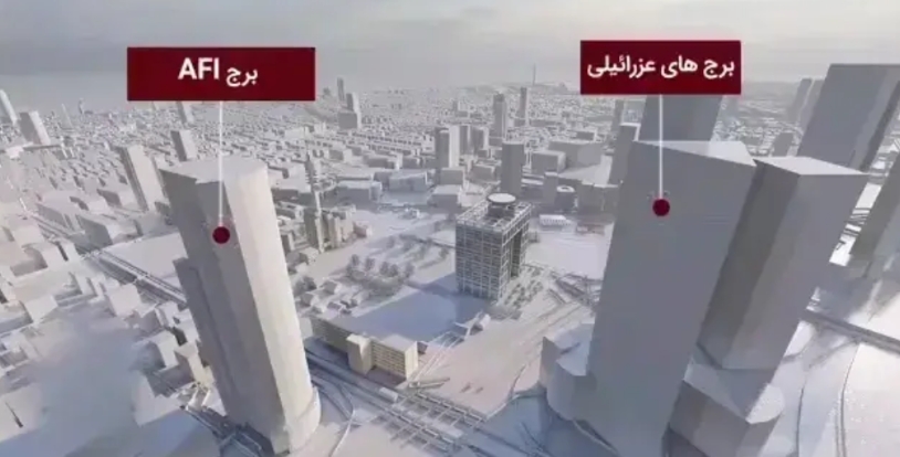 总算亮出点真家伙，伊朗公布特拉维夫3D建模视频，每一个军事目标都一清二楚

总算