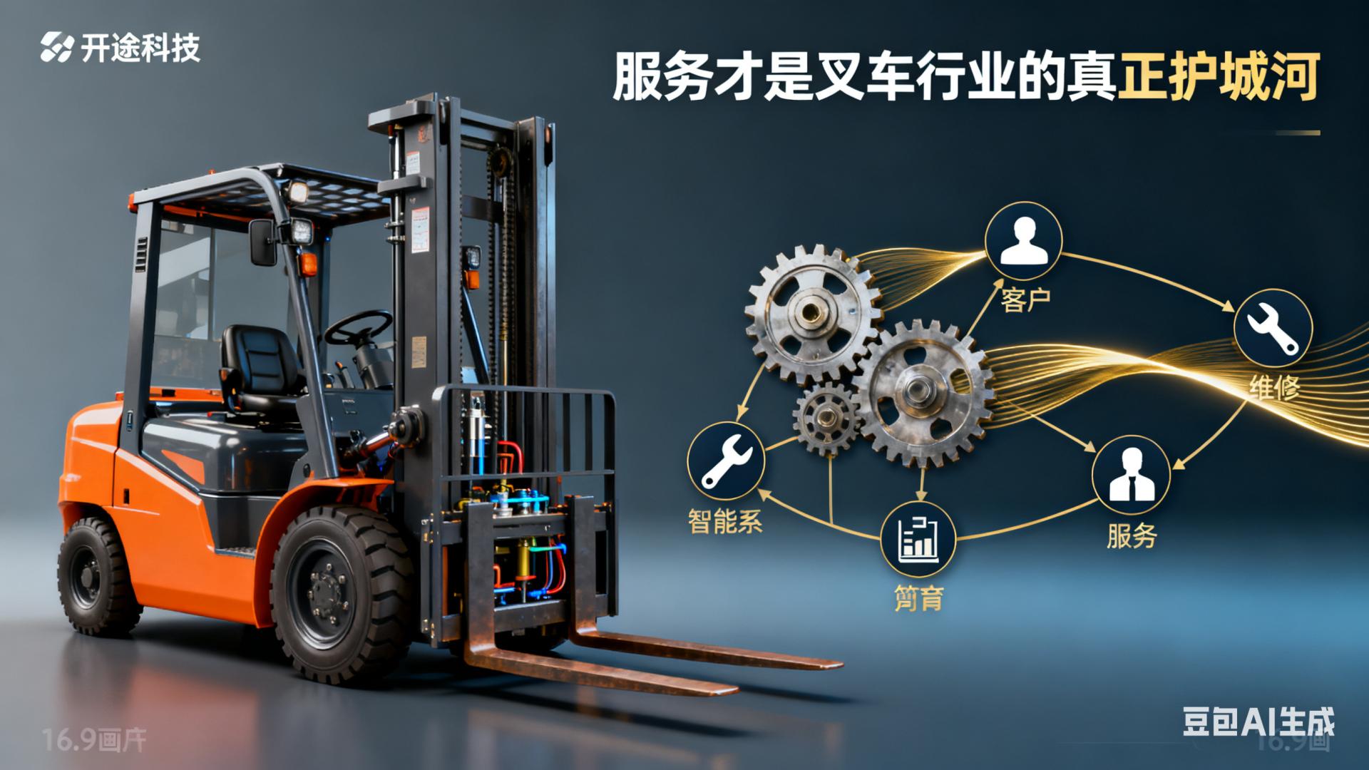 开途科技：服务才是叉车行业的真正护城河