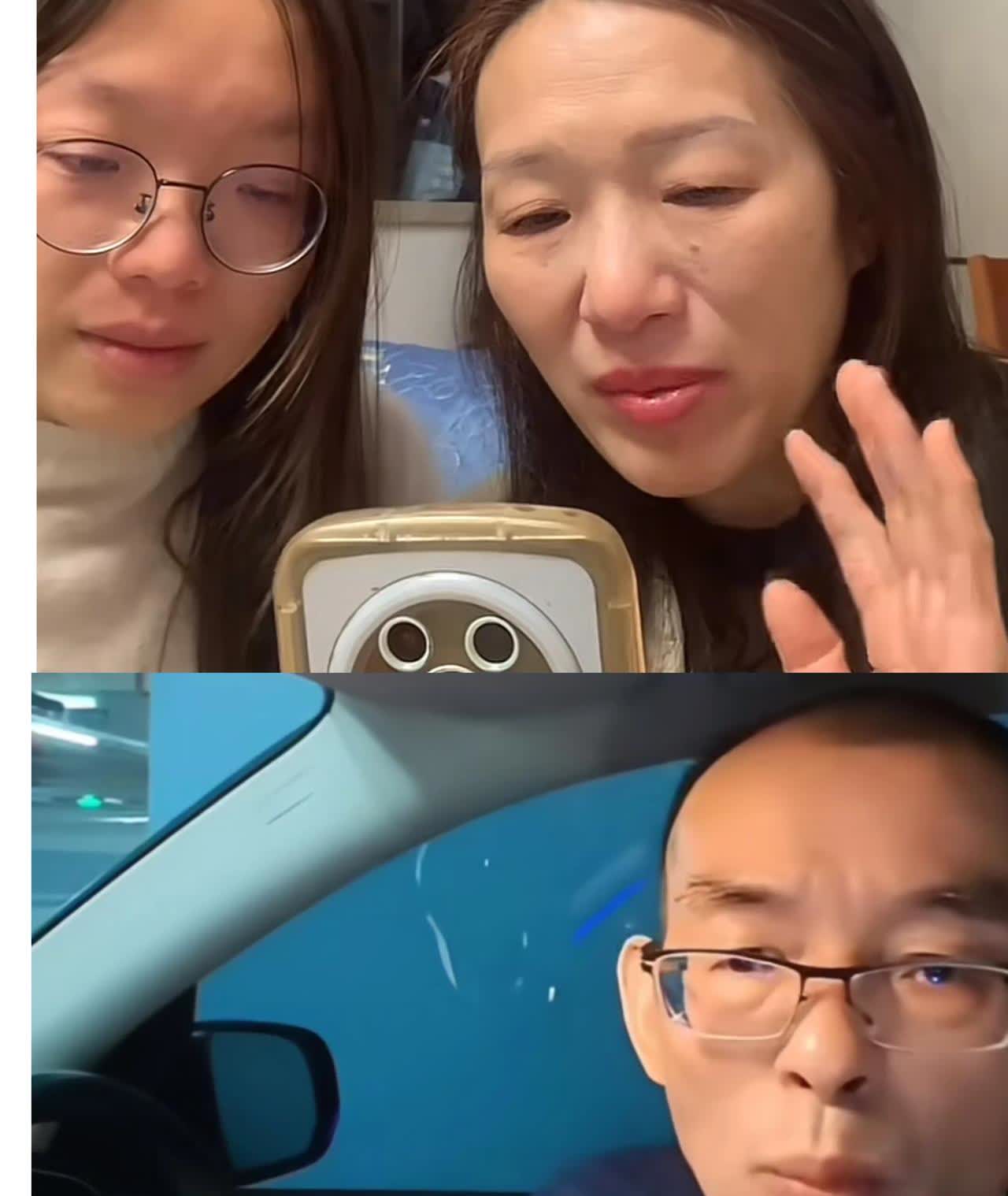 我发现，
谢浩男的爸爸真是个谜！

你说他和谢浩男的妈妈没感情吧，却又和她