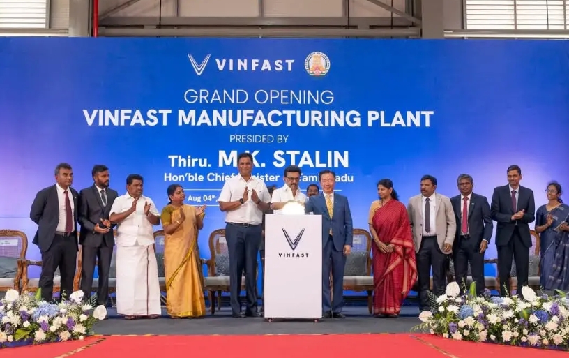 在中国被看不上的越南vinfast汽车不声不响的在印度工厂8月4日正式落成，该工
