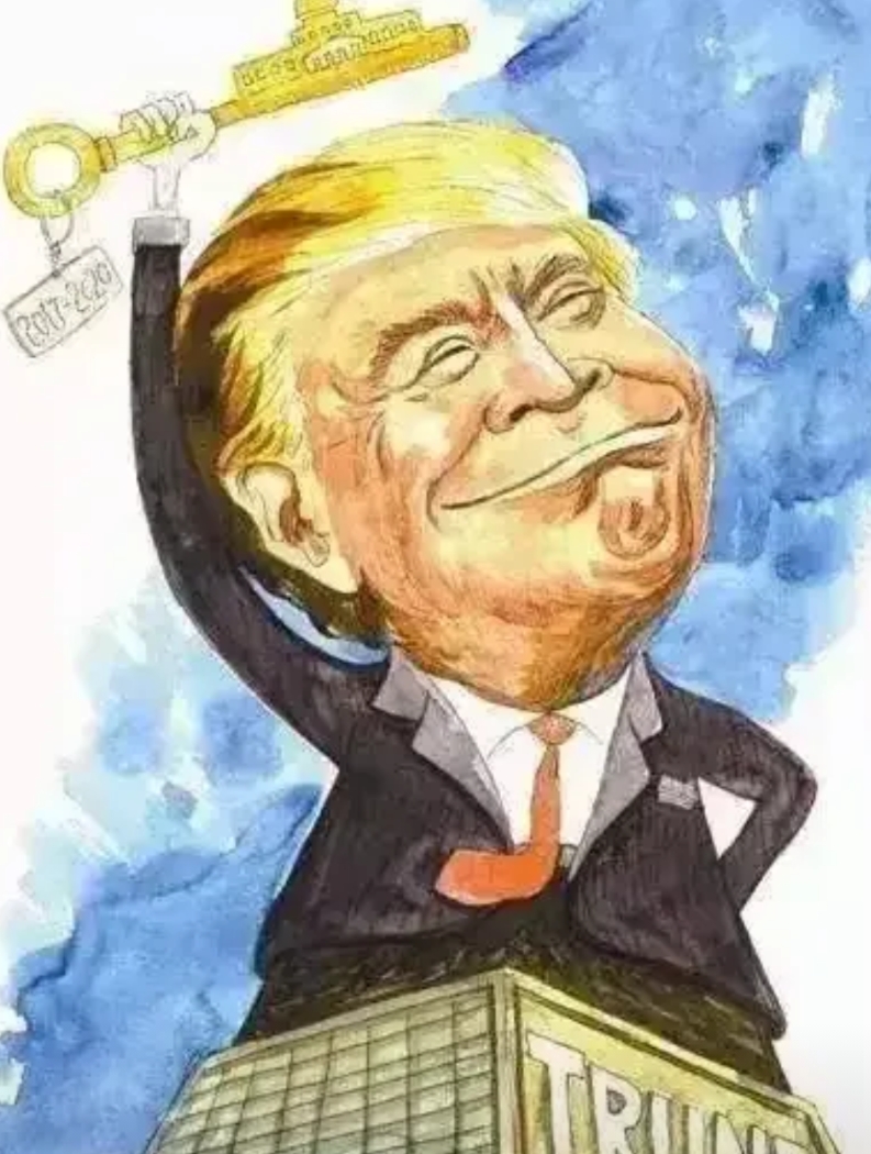 特朗普
他是一个资本家，他的总统治理国家和外交，总是有些算计在里面，有时候也直白