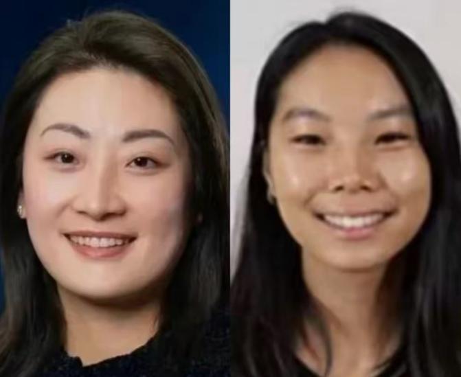 说是姐两，绝对没人相信。
宗馥莉一看就是他爸的女儿，长的跟爸爸一模一样。
再看看