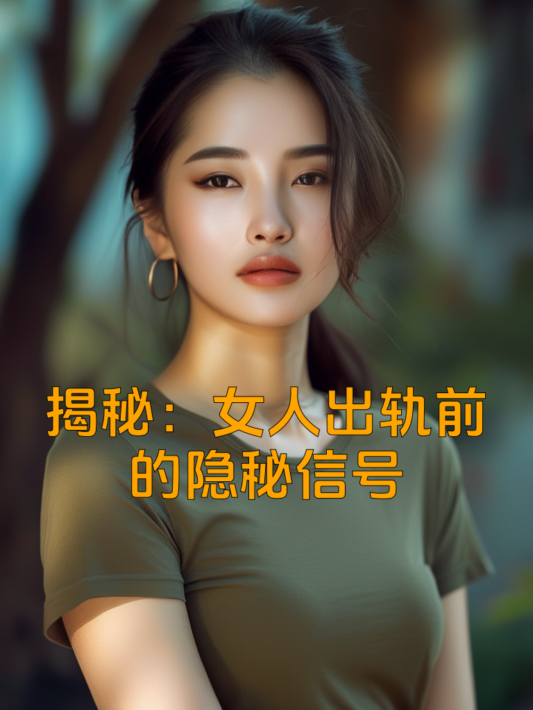揭秘：女人出轨前的隐秘信号
