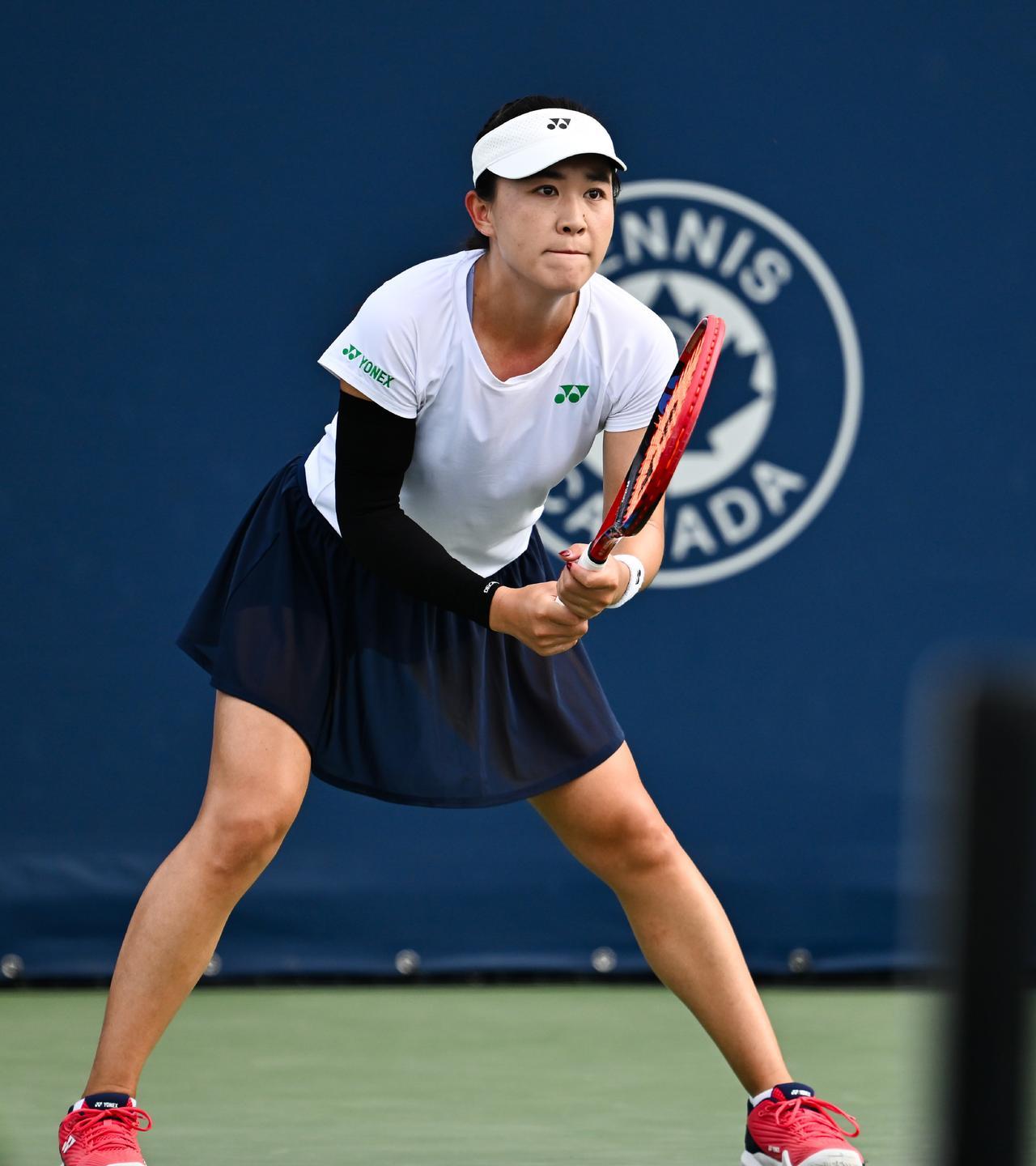 朱琳首进WTA1000赛16强！
蒙特利尔站第三轮，中国金花朱琳以6-2/6-2