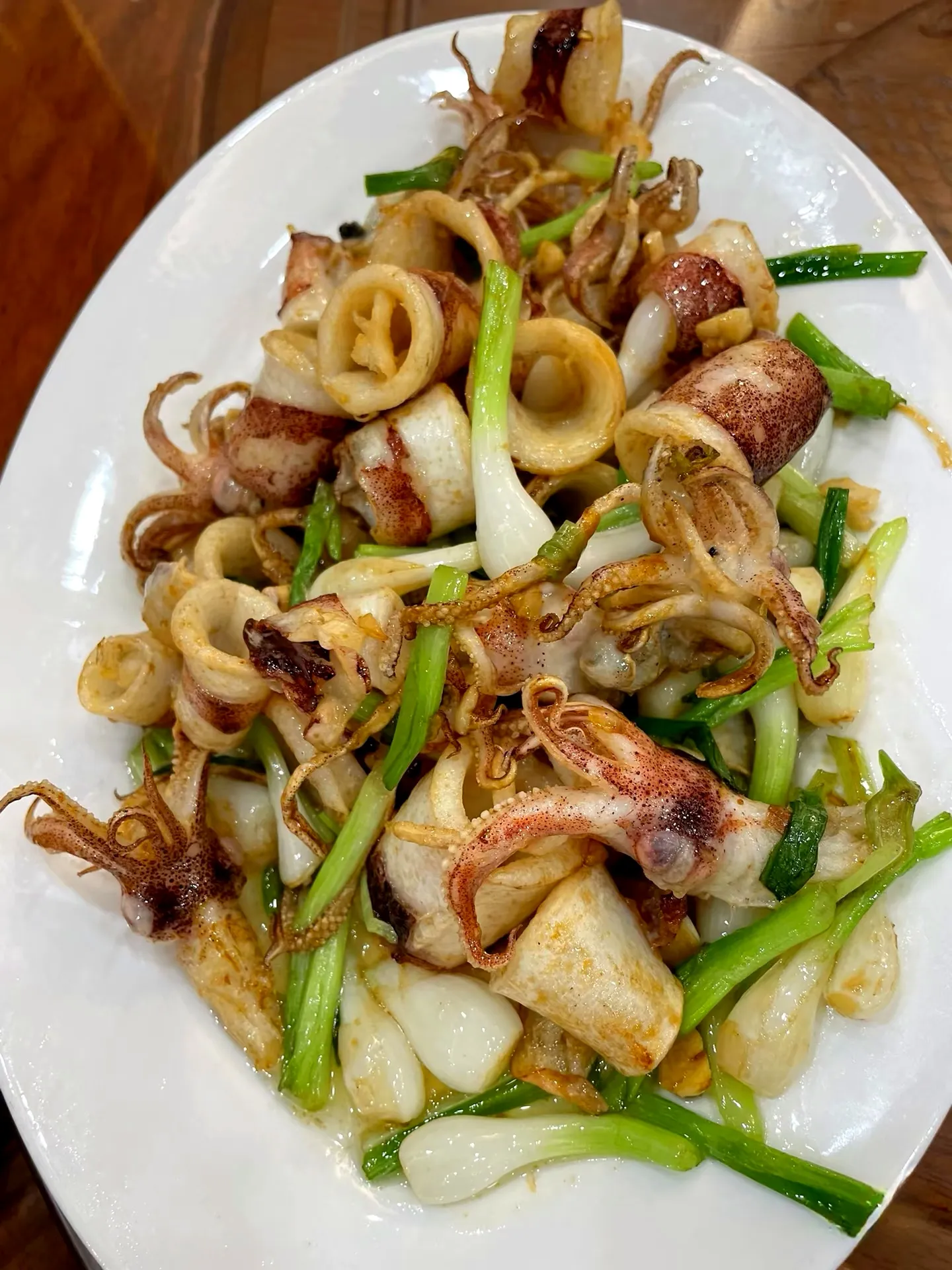 炒鱿鱼，应该是最简单的一道菜吧？
