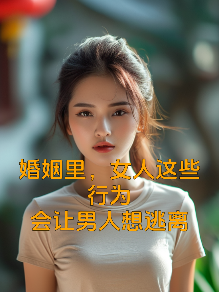 婚姻里，女人这些行为会让男人想逃离
