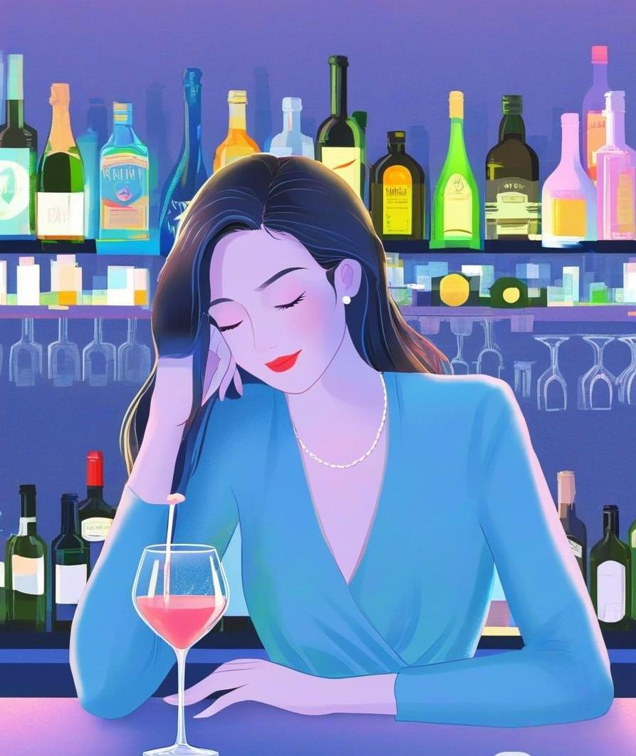 一句非常清醒的话：
“曾经以为，
酒瓶子里装的就是酒，
现在才感悟到，
随记：