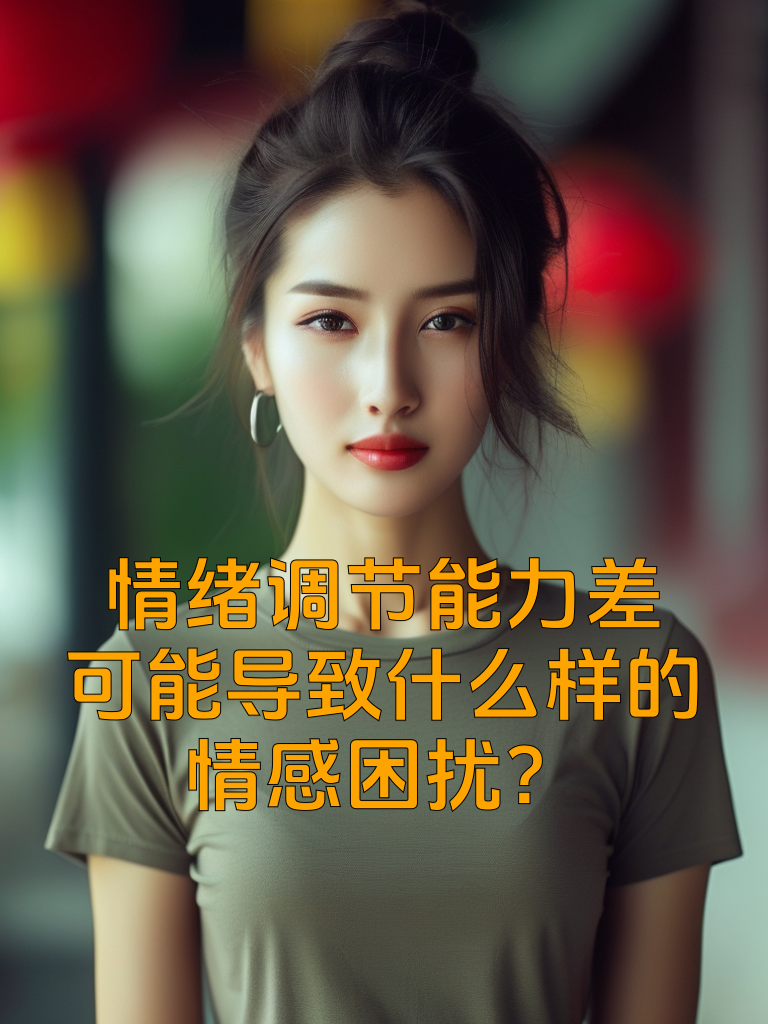 情绪调节能力差，可能导致什么样的情感困扰？