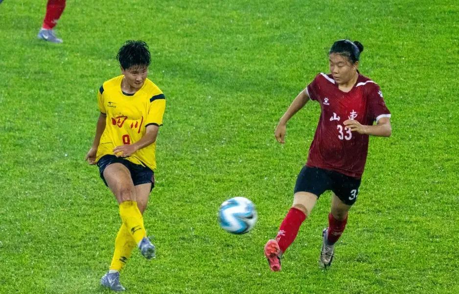 全运会u18女足八强产生
第一组 浙江，广东，陕西女足出线
第二组上海，北京，湖