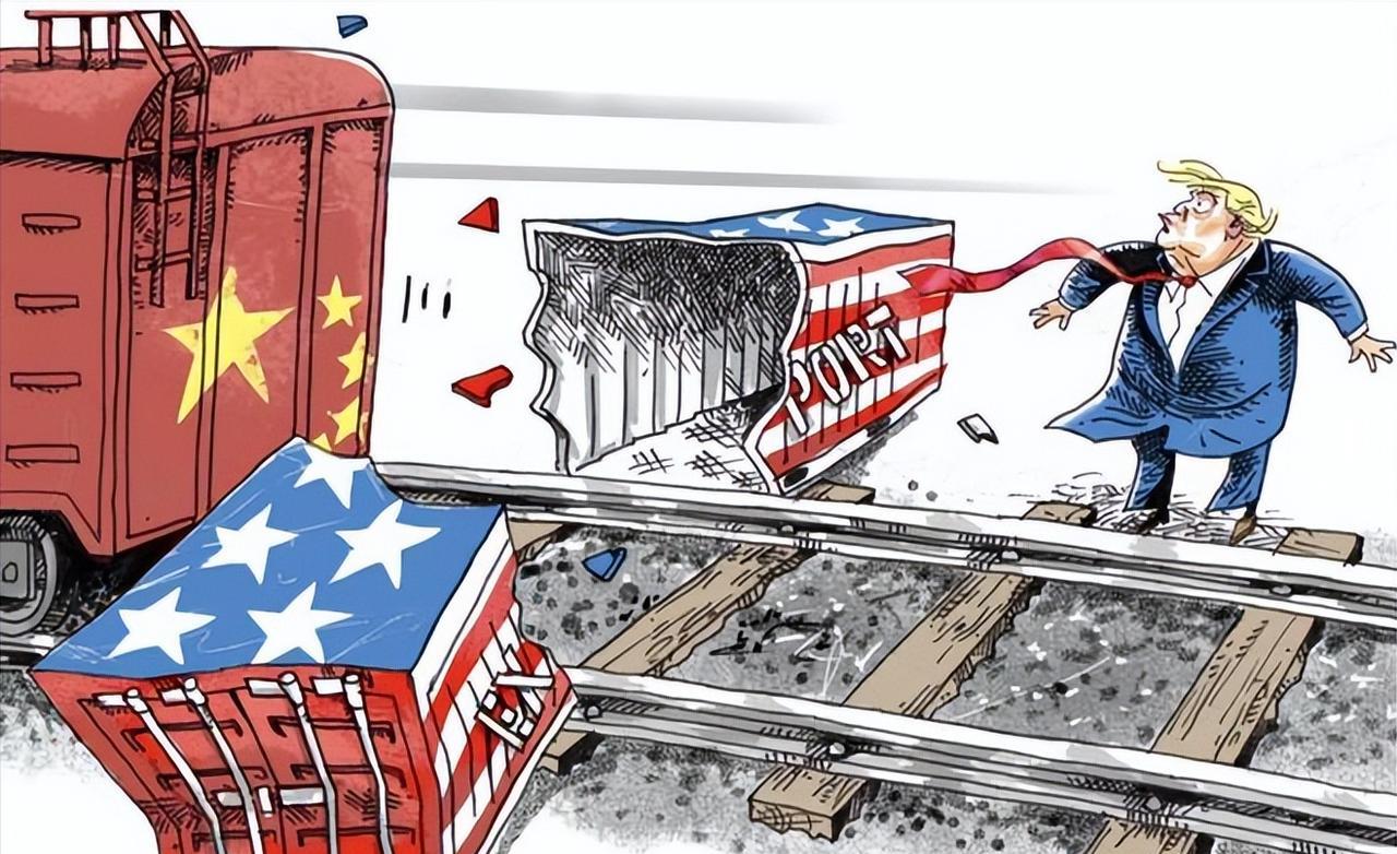 其实特朗普一直想逼全球和中国脱钩，让中国经济崩溃。可特朗普算来算去却漏了一步，没