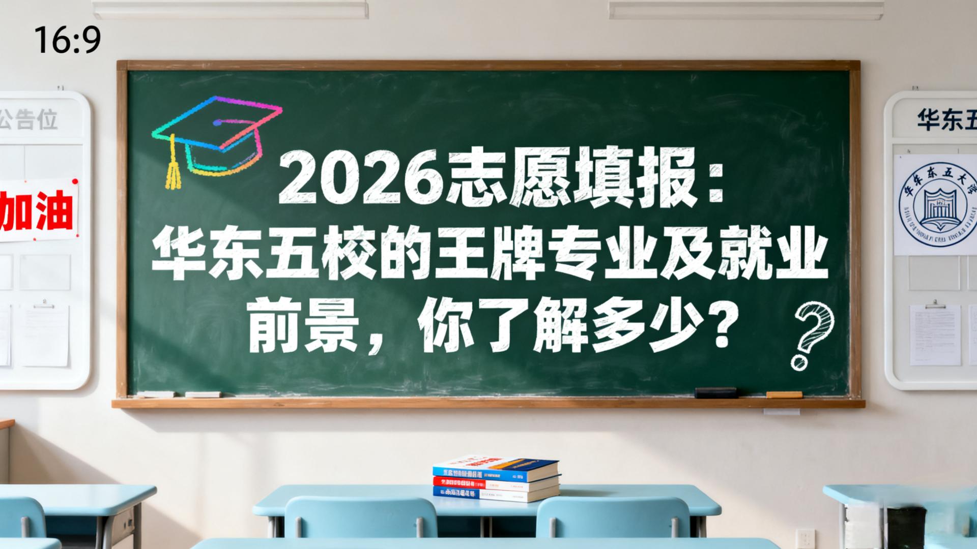 2026志愿填报：华东五校的王牌专业及就业前景，你了解多少？