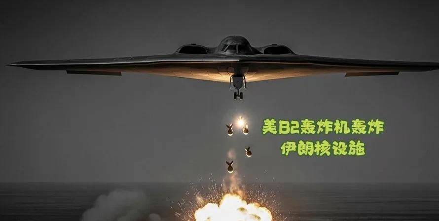 【美国轰炸伊朗，有7架B2隐形机向关岛方向佯动，想欺骗谁，达到什么目的，反映了什