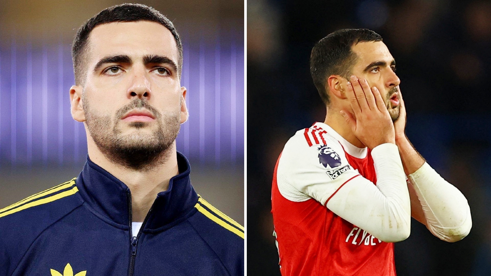 阿森纳官方消息，梅里诺右脚骨损伤，将接受手术预计将长期缺阵。
媒体表示，阿森纳目