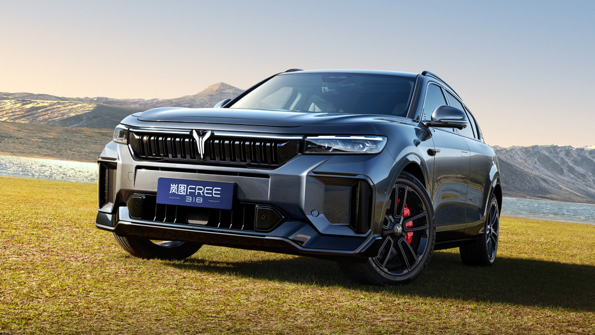 升级版高端 岚图 Free 的外观已解密