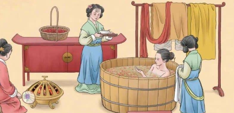 古人洗澡频率大揭秘：从「五日一浴」到「香水澡堂」，他们如何讲卫生？