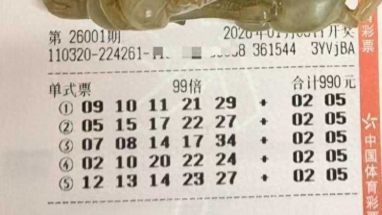 新年第一期，99倍票、复式和胆拖票首秀登场，谁能迎来开门红？26001期大乐透晒票欣赏