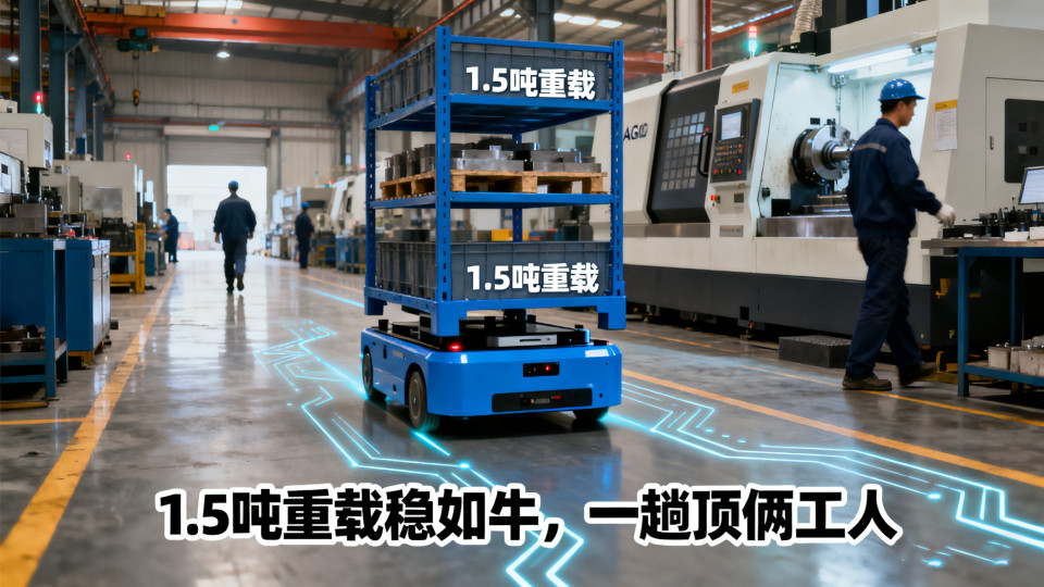 仓储物流四大痛点难解？万可 “金刚牛” AGV 给出智能答案