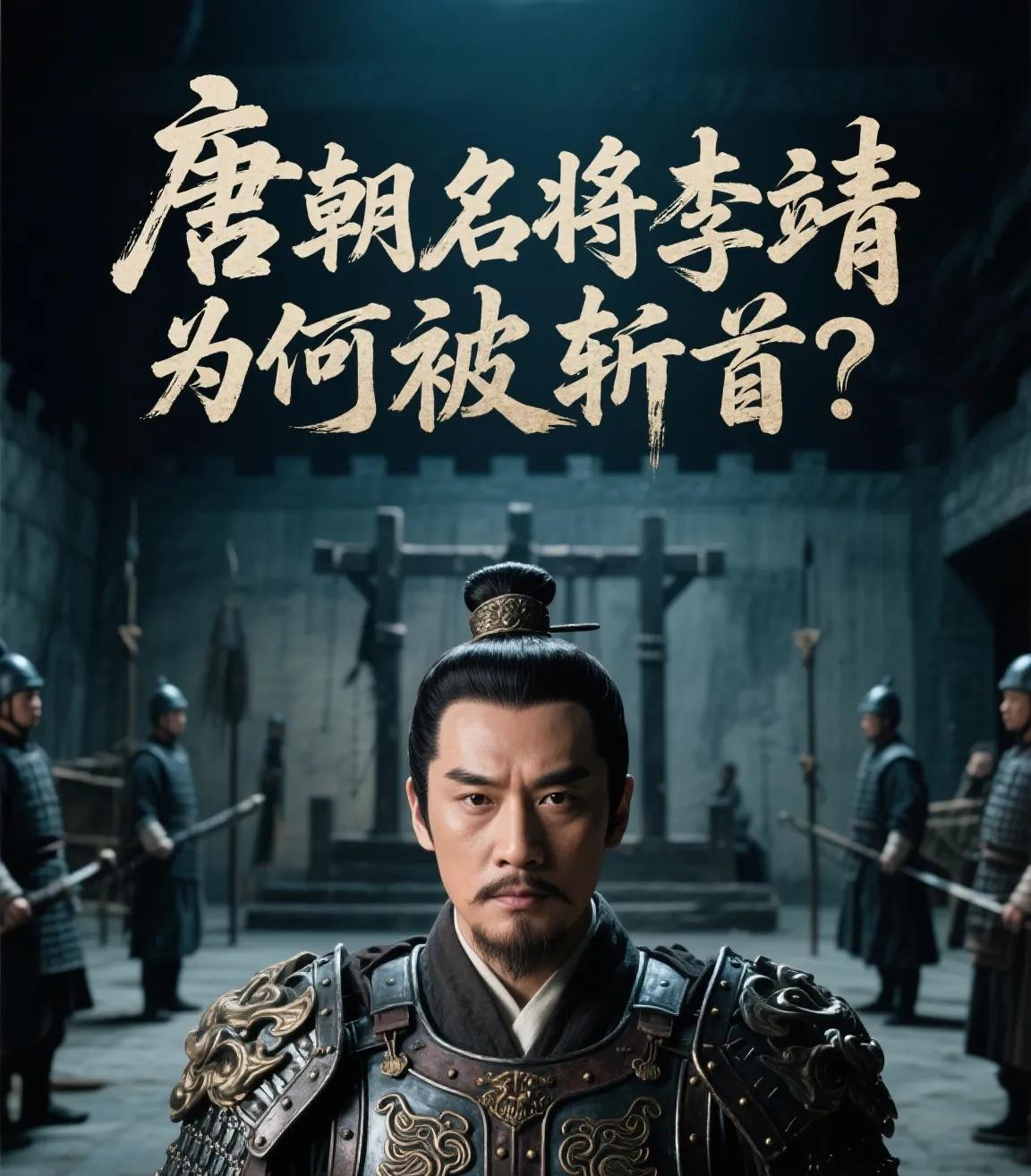 唐朝名将李靖为什么被斩首？
刀悬头顶的一刻，李靖突然冲着李渊怒吼：