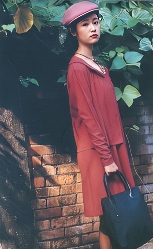 1994年18岁的林心如，真美！
