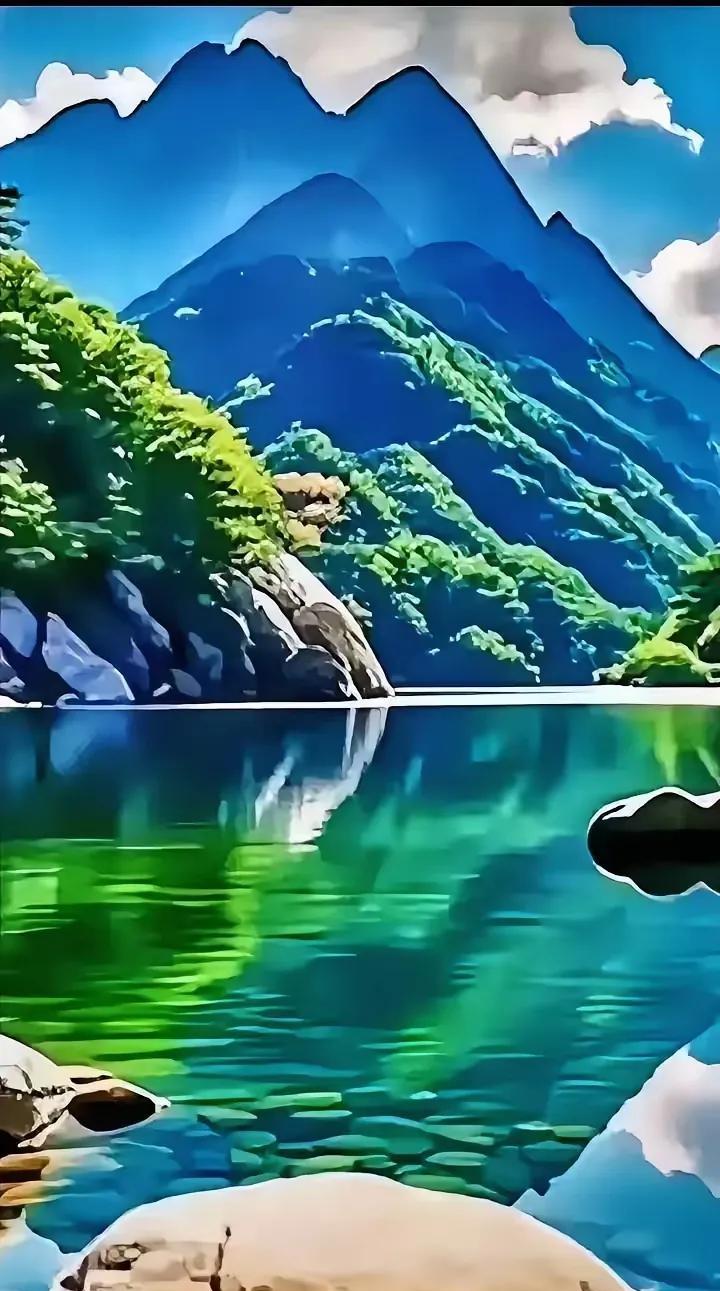 山清水秀，世外桃源，
人间仙境。