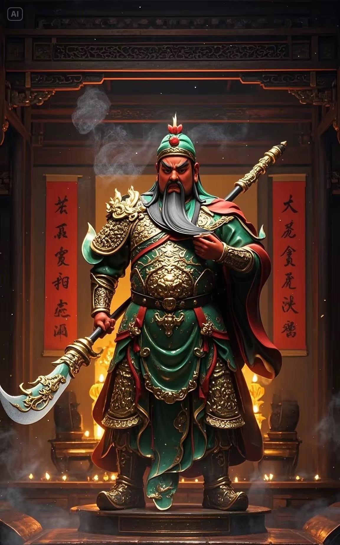 来拜拜关二爷！往后不管干啥都能顺风顺水，想啥来啥！只要诚心诚意许愿，肯定能灵验！