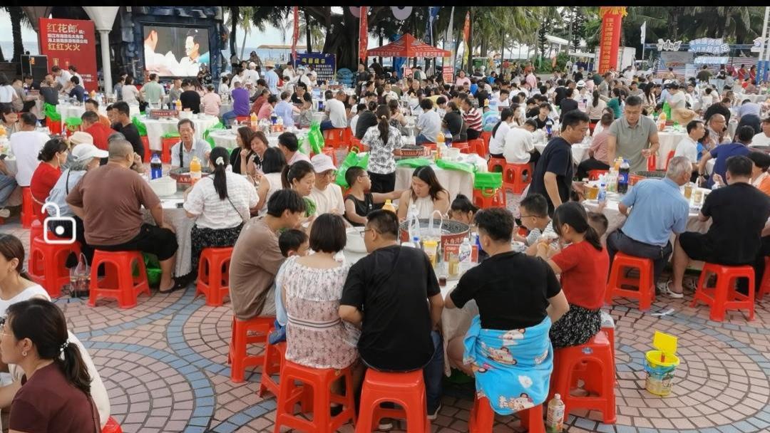 海陵岛万人共享海边盛宴