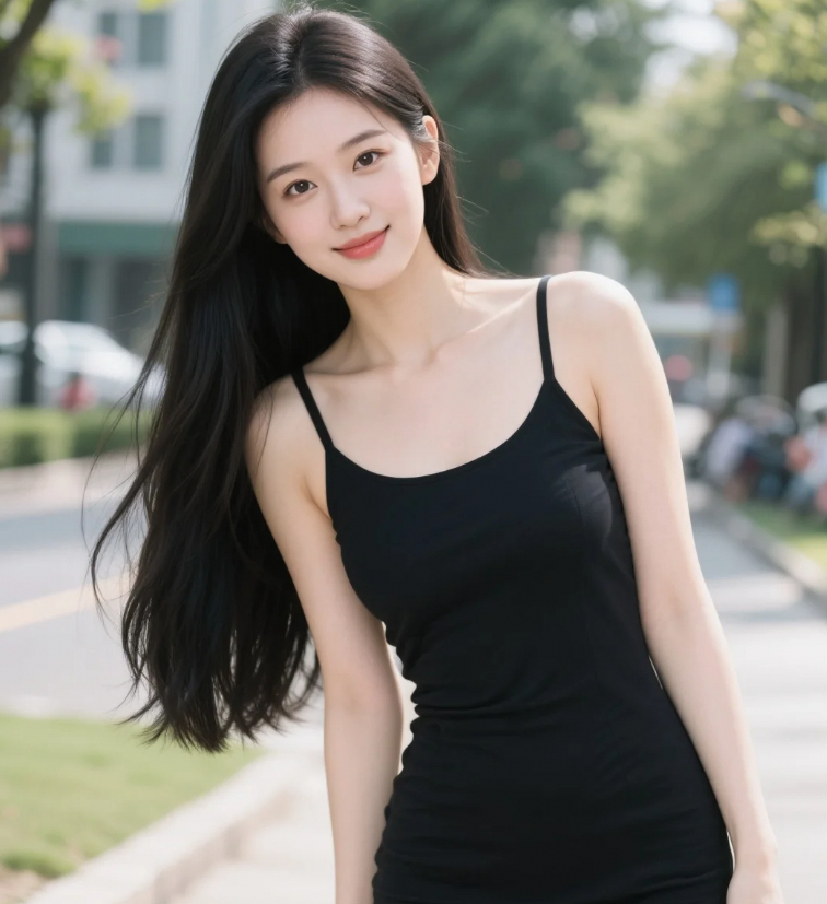 约会穿黑裙，是藏不住的热烈