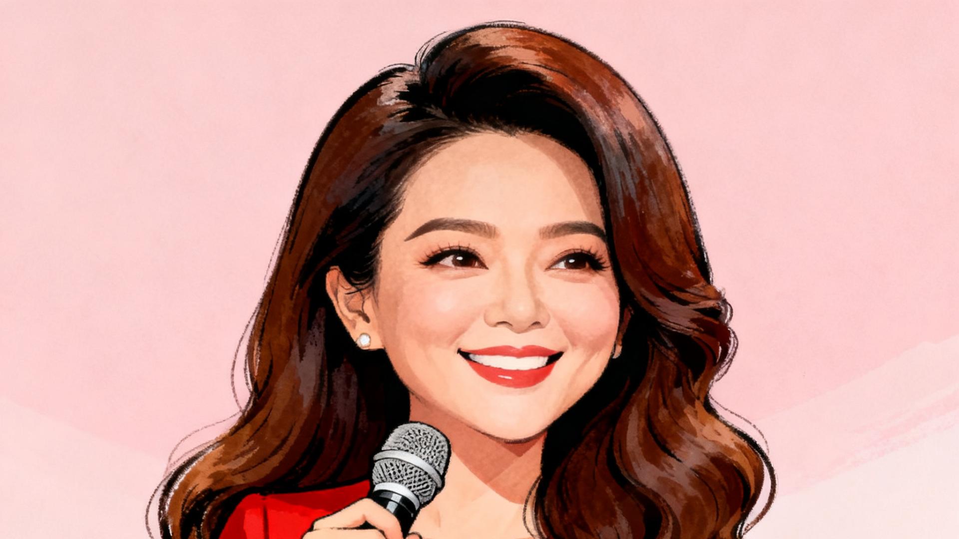 富婆女主持影响女儿