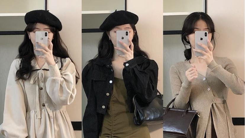 秋天的裙子长一些才好看，30套搭配照着穿，时髦又气质