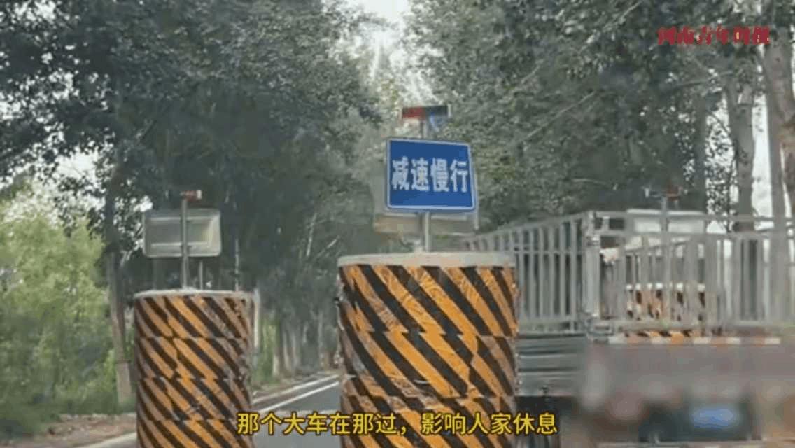 马路梅花桩对新手司机绝对是个考验！话说这种设置合理合规合法吗？