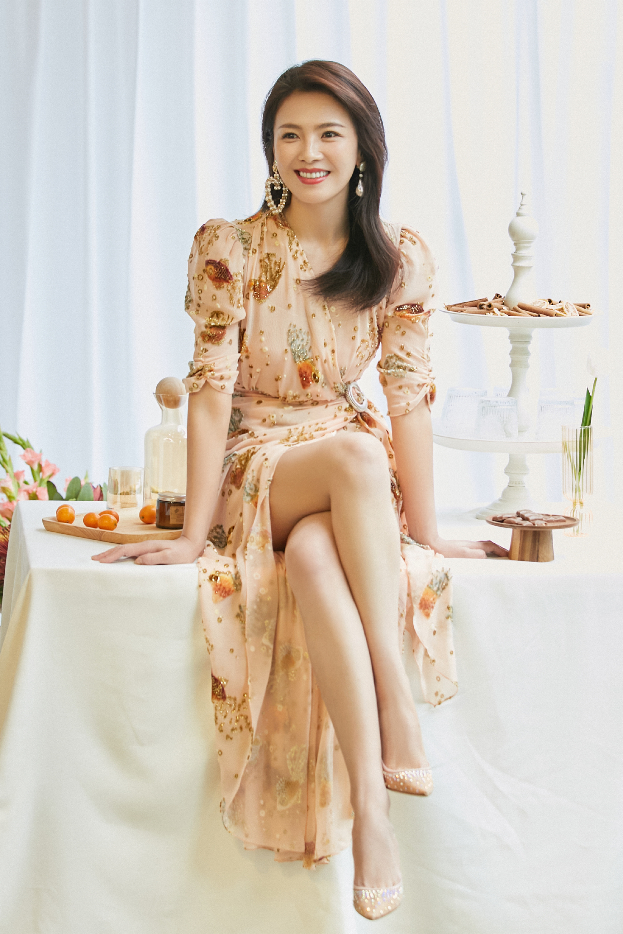 女明星，刘涛的美腿