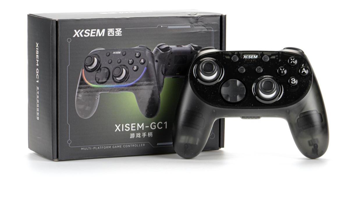 手感媲美原装！西圣GC1手柄体验：半透明RGB机身，多平台兼容