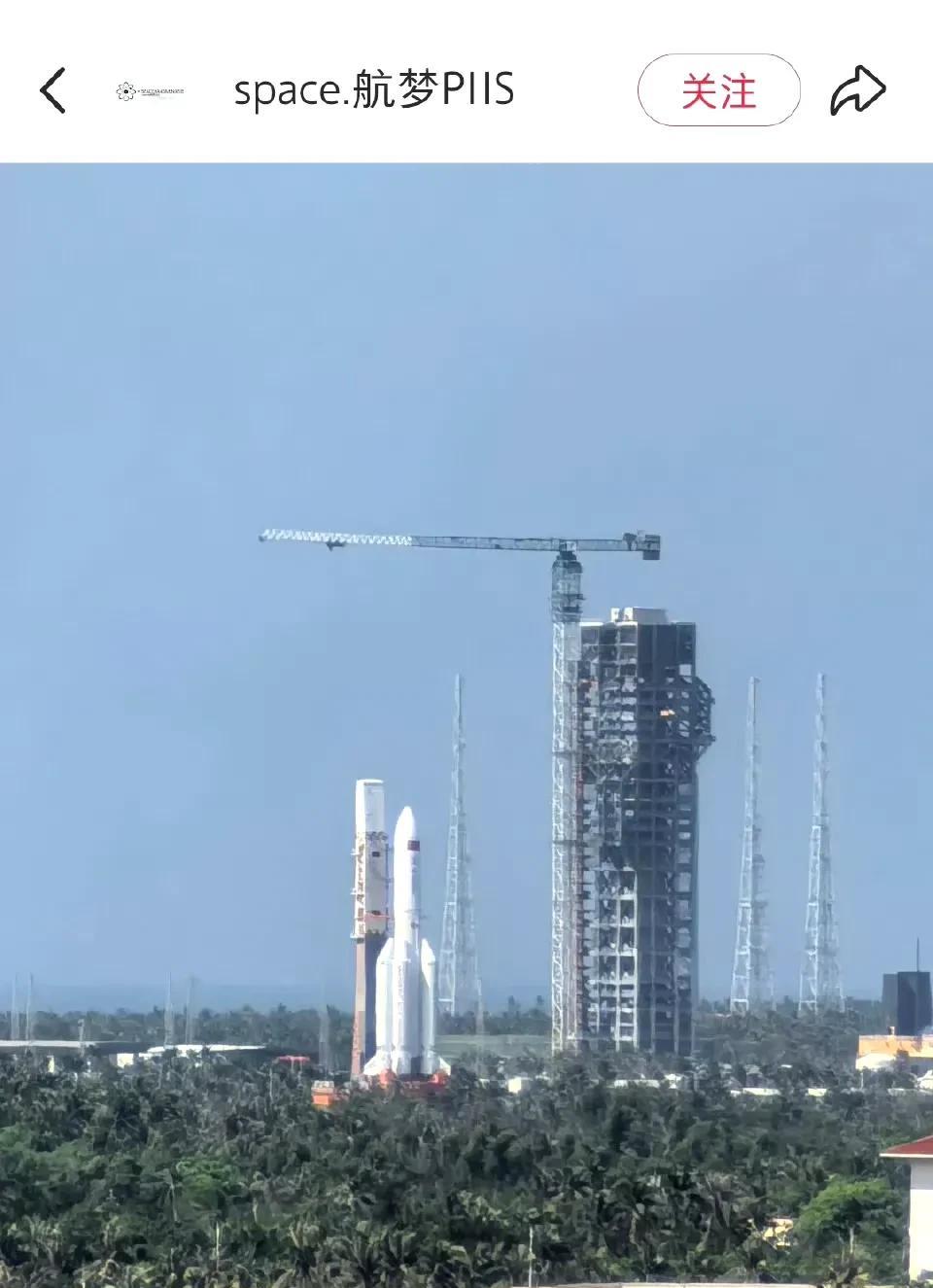今天上午，即将进行巨型低轨星座组网发射任务的胖五b Y8/YZ2 Y4，顺利地完