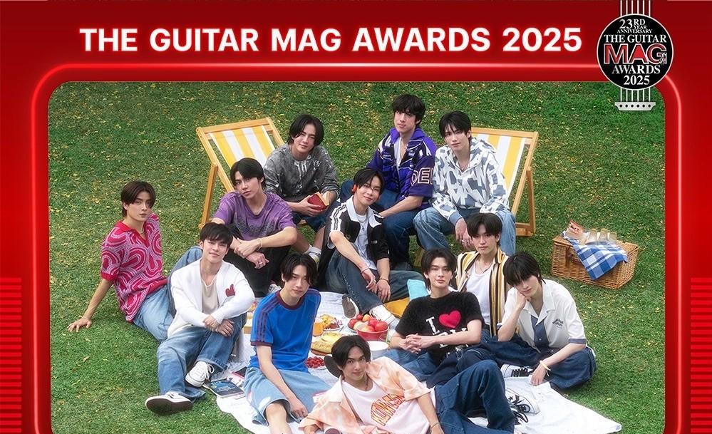 泰国音乐盛典The Guitar Mag Awards颁奖典礼，歌坛群星云集，众