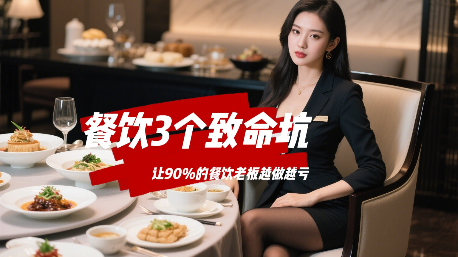 3个致命坑，让90%的餐饮老板越忙越亏！第2个你天天在做！