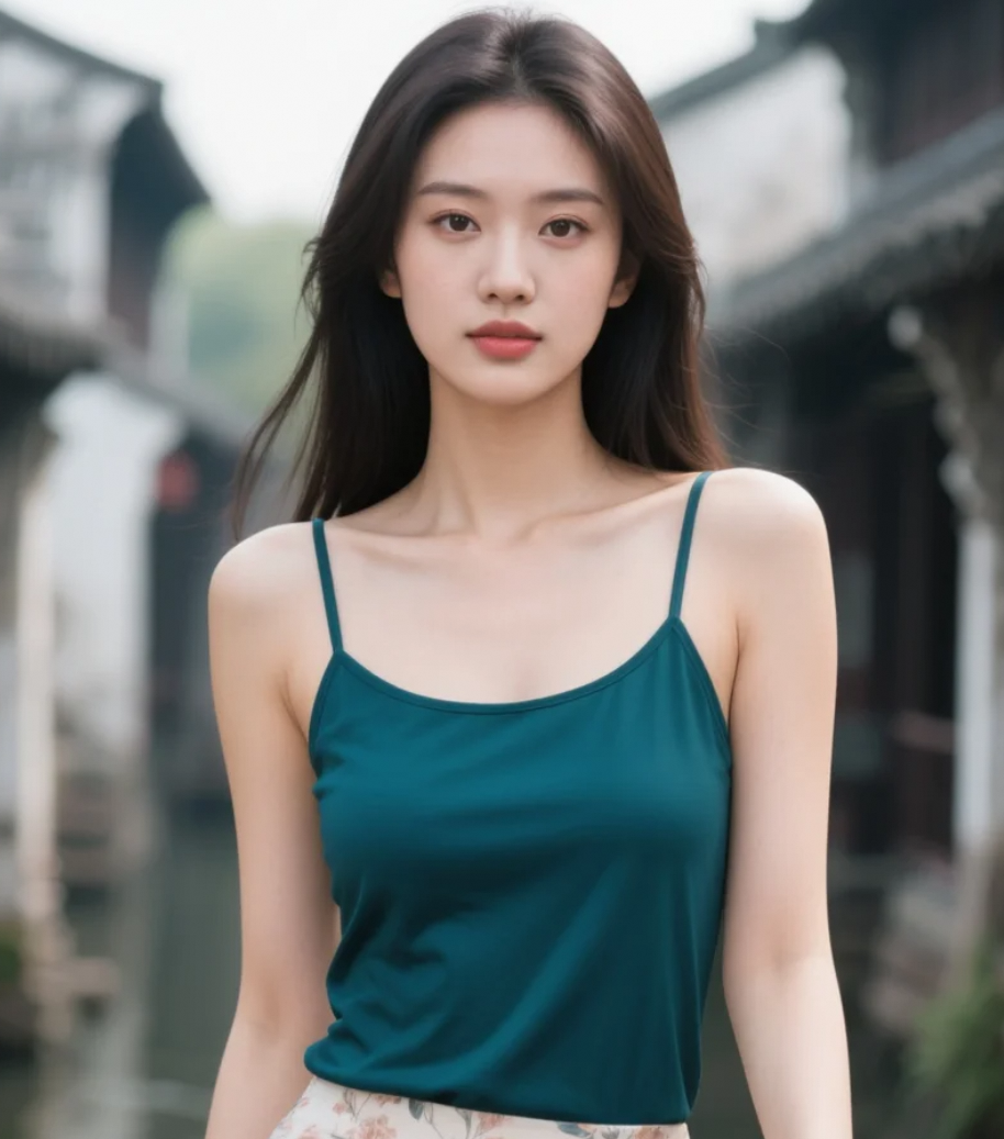 明眸善睐藏星辰，一眼沉醉难自拔