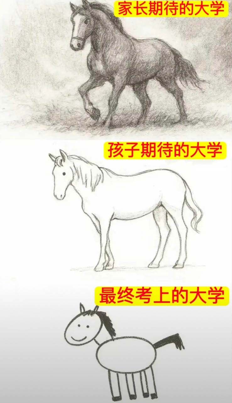 家长的期望越高，失望就越大……