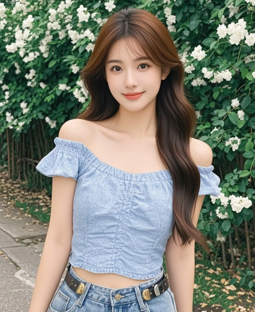 风吹发尾，她正走在喜欢的路上